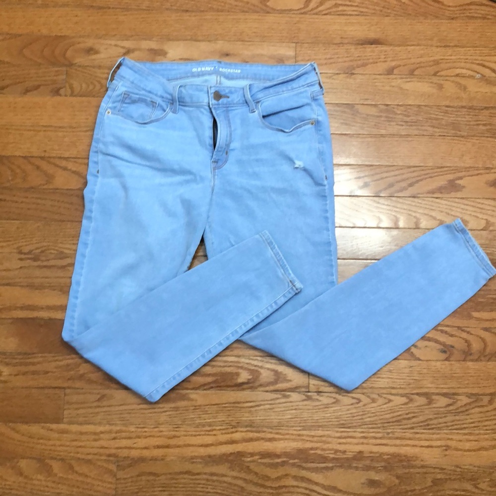Old Navy Rockstar Mid-Rise - light wash